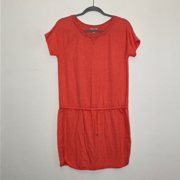 Juicy Couture Women's Pink Short Sleeve Mini Dress Drawstring Waist size Small - Picture 2 of 6